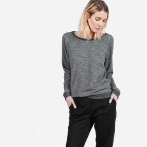 Everlane Sweatshirt - Grey Marled - Small